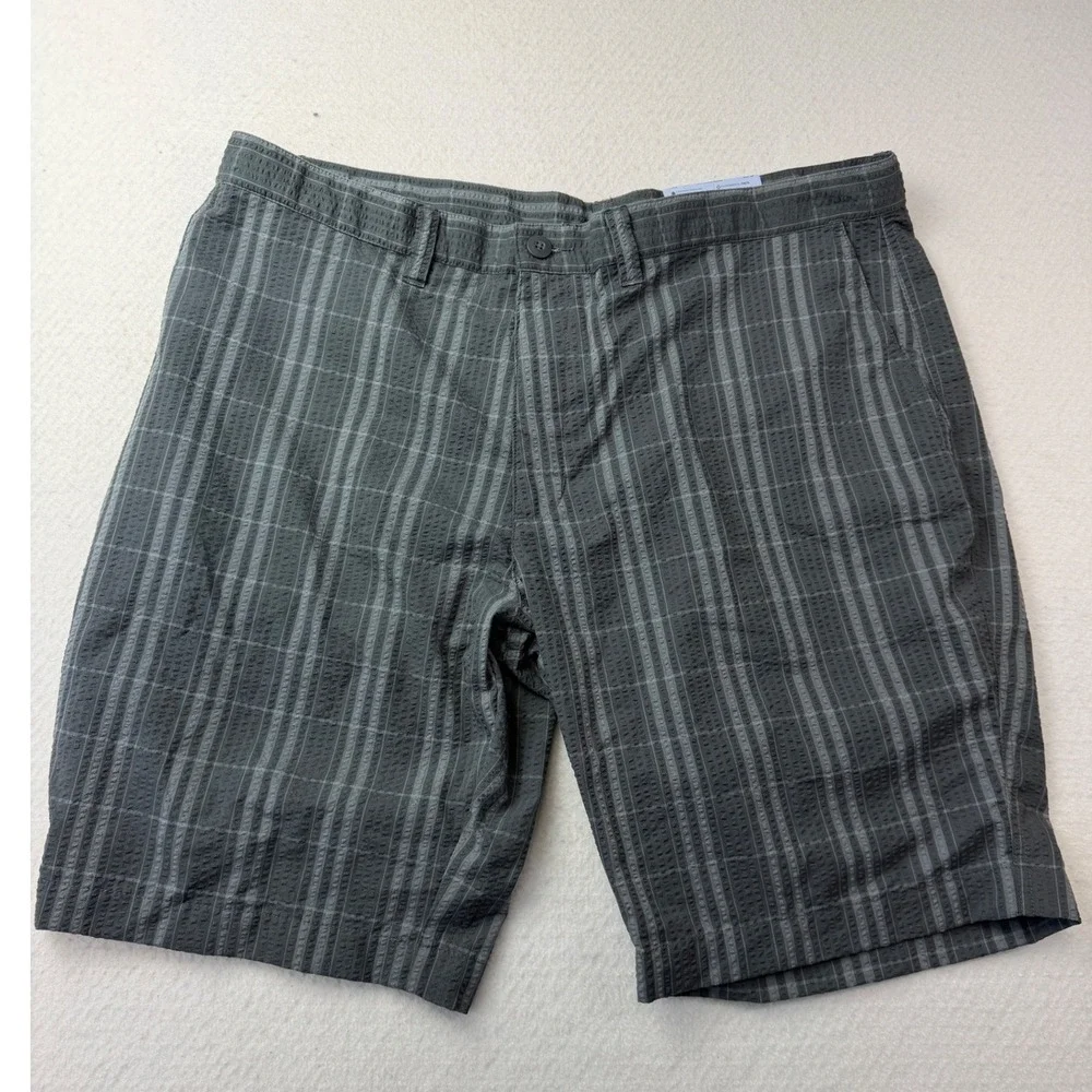 Patagonia‎ Mens Thrift Shorts Grey Plaid Organic Cotton Blend Size 40 NWT 57928